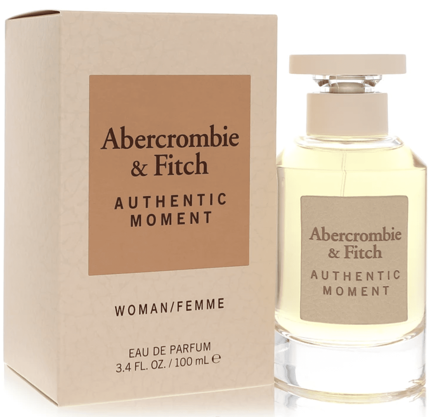 Abercrombie & Fitch Authentic Moment Eau de Parfum for women (100 ML / 3.4 FL OZ)